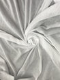Cotton Gauze 100 Percent Cotton Fabric - White, Crinkle Texture, 48/50" Width (1 Yard)