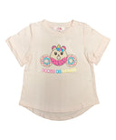 Donut T-Shirt Cotton Fabric - Donut Print, Blush, Fuchsia, Mint, Lavender, Neon Pink, Sizes 2-12