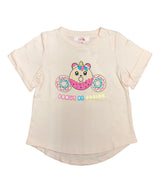 Donut T-Shirt Cotton Fabric - Donut Print, Blush, Fuchsia, Mint, Lavender, Neon Pink, Sizes 2-12