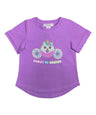 Donut T-Shirt Cotton Fabric - Donut Print, Blush, Fuchsia, Mint, Lavender, Neon Pink, Sizes 2-12