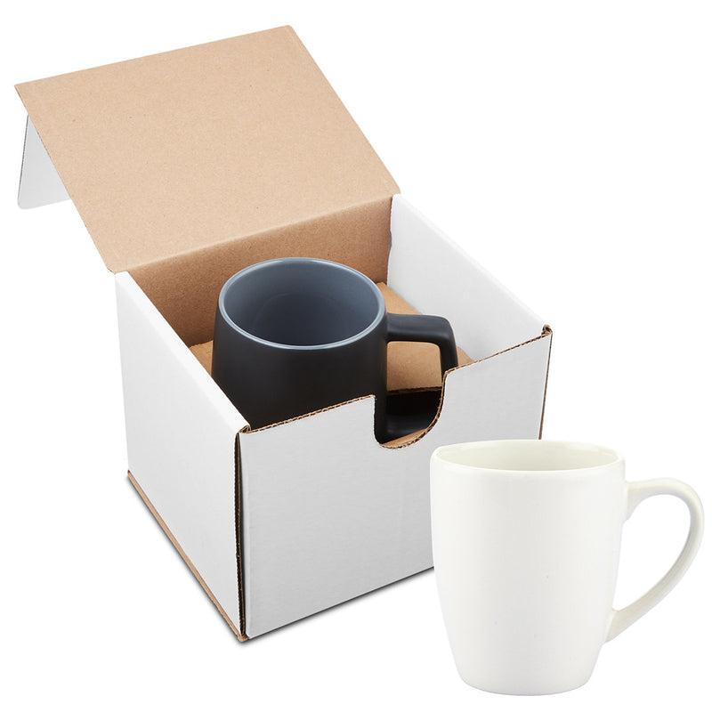 12oz Contemporary Challenger Café Ceramic Mug in Mailer
