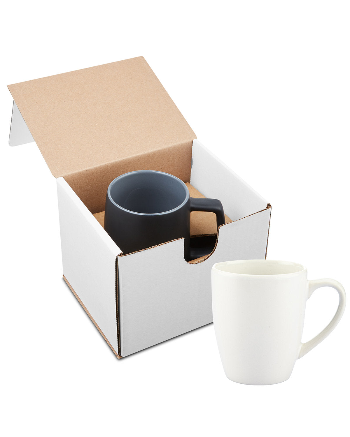 12oz Contemporary Challenger Café Ceramic Mug in Mailer