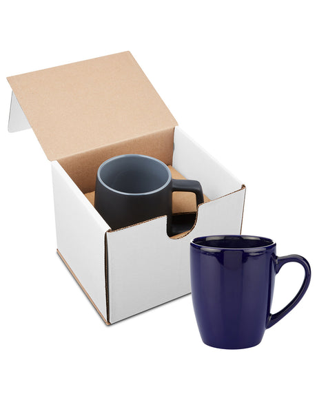 12oz Contemporary Challenger Café Ceramic Mug in Mailer