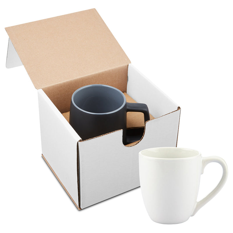 15oz Bistro Style Ceramic Mug Gift Set