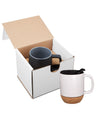 14oz Ceramic Mug With Cork Base In Mailer