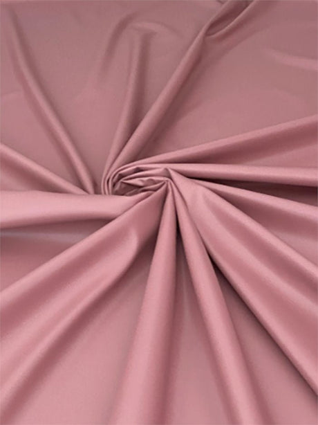 Stretch Faux Leather Mauve