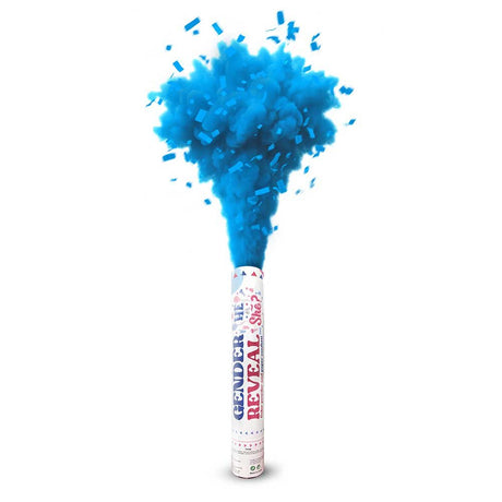 Confetti Cannon Gender Reveal Blue Boy