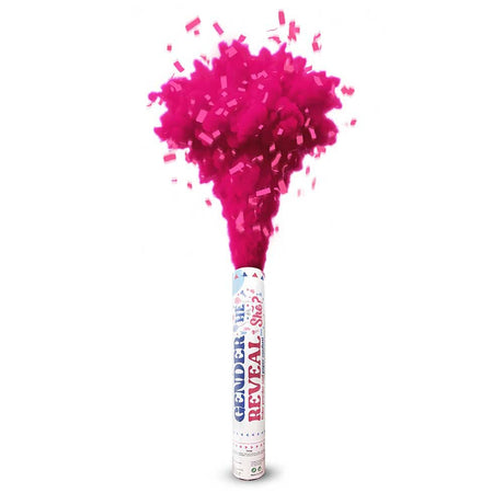 Confetti Cannon Gender Reveal Pink Girl