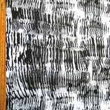 Nylon Spandex Swimsuit Fabric Genetics Black White Grey