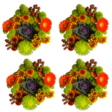 Hen Fall Flower Bouquets Fresh Seasonal Arrangement Set