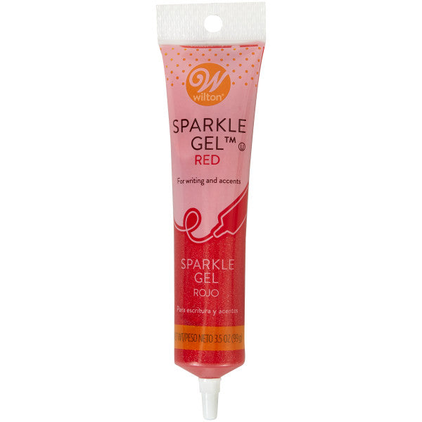 Wilton Red Sparkle Gel – 3.5 oz.