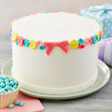 Wilton Silicone Ribbon and Fabric Fondant and Gum Paste Mold - Cake Decorating Supplies