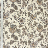 Chenille Upholstery Fabric Gia Jacobean Floral