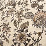 Chenille Upholstery Fabric Gia Jacobean Floral