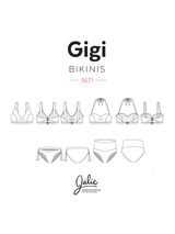 Sewing Pattern Gigi Bikinis by Jalie