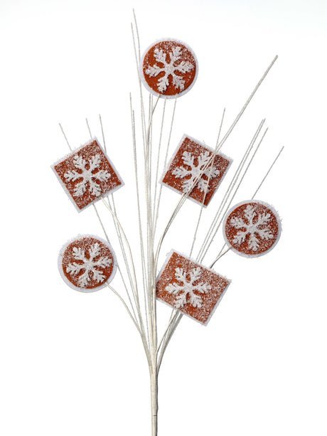 25” Gingerbread Cookie Stem