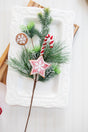 26” Gingerbread Cookie Pine Spray