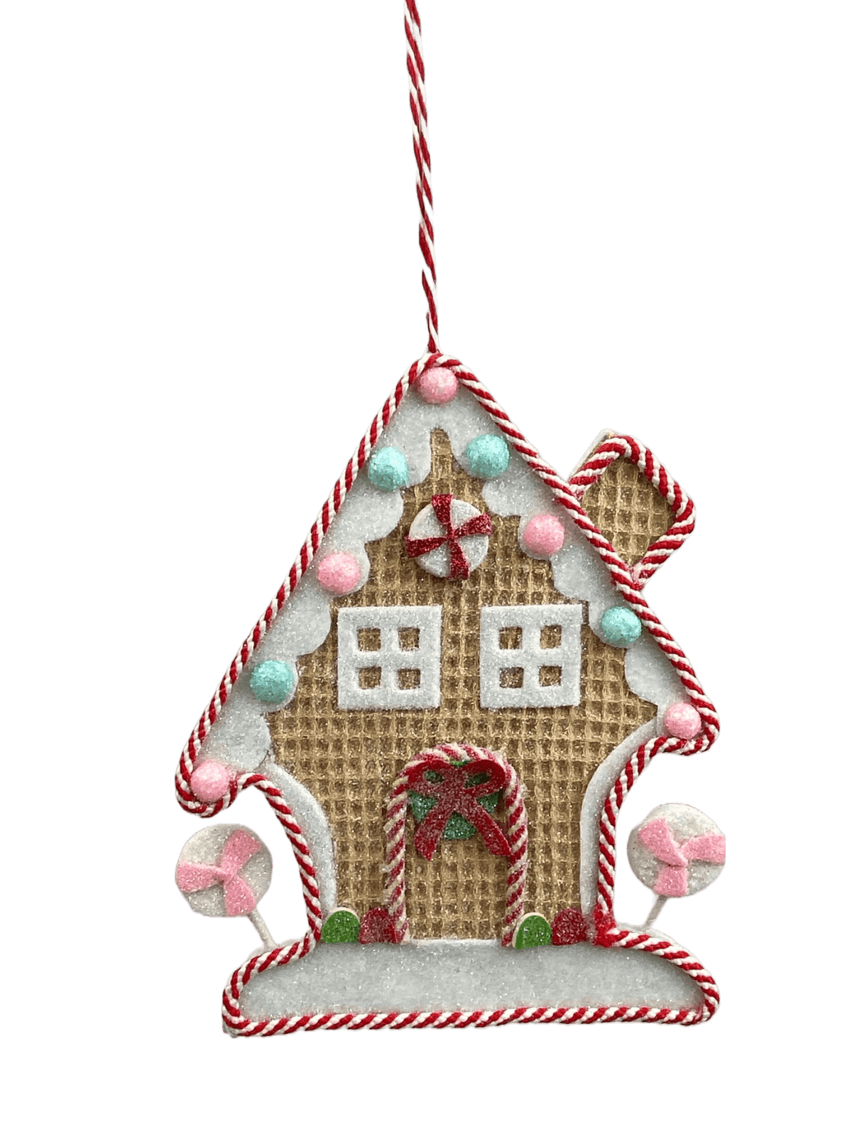 7.5" Candy House Ornament