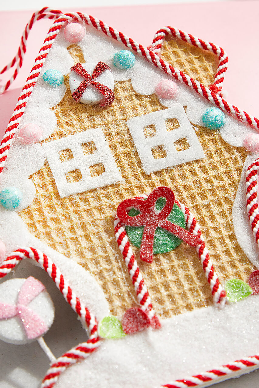 7.5" Candy House Ornament