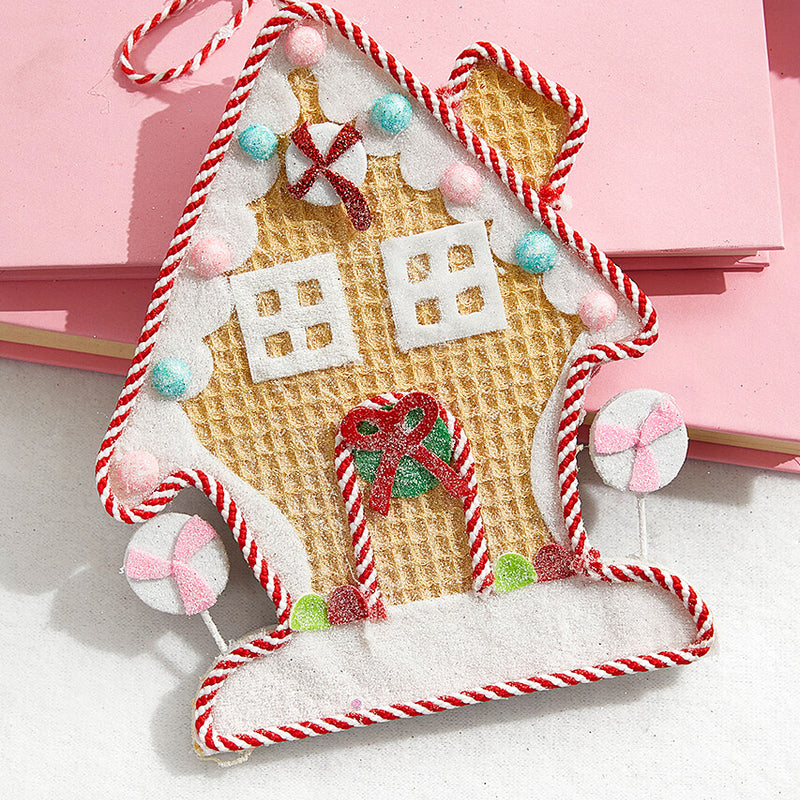 7.5" Candy House Ornament