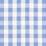 Gingham 1 Inch Checkered Poly Cotton Fabric - Checkered Pattern, 58" Width (1 Yard)
