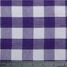 Gingham 1 Inch Checkered Poly Cotton Fabric - Checkered Pattern, 58" Width (1 Yard)