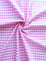 Gingham 1/4" Checkered Poly Cotton Fabric - Checkered Pattern, 57/58" Width (1 Yard)