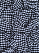 Gingham 1/4" Checkered Poly Cotton Fabric - Checkered Pattern, 57/58" Width (1 Yard)