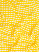 Gingham 1/4" Checkered Poly Cotton Fabric - Checkered Pattern, 57/58" Width (1 Yard)