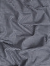 Suave 1/8" Gingham Check Shirting Poplin Polyester Cotton Fabric - Gingham Checkered, 57/58" Width (1 Yard)