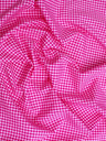 Suave 1/8" Gingham Check Shirting Poplin Polyester Cotton Fabric - Gingham Checkered, 57/58" Width (1 Yard)