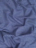 Suave 1/8" Gingham Check Shirting Poplin Polyester Cotton Fabric - Gingham Checkered, 57/58" Width (1 Yard)