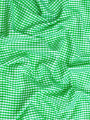 Suave 1/8" Gingham Check Shirting Poplin Polyester Cotton Fabric - Gingham Checkered, 57/58" Width (1 Yard)
