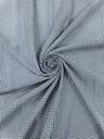 Gingham 1/8 Squares Polyester Poplin Fabric - Checkered Gingham, 60" Width (1 Yard)