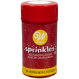 Wilton Red Sanding Sugar Sprinkles, 3.25 oz.