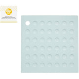 Wilton Baby Blue Square Silicone Trivet