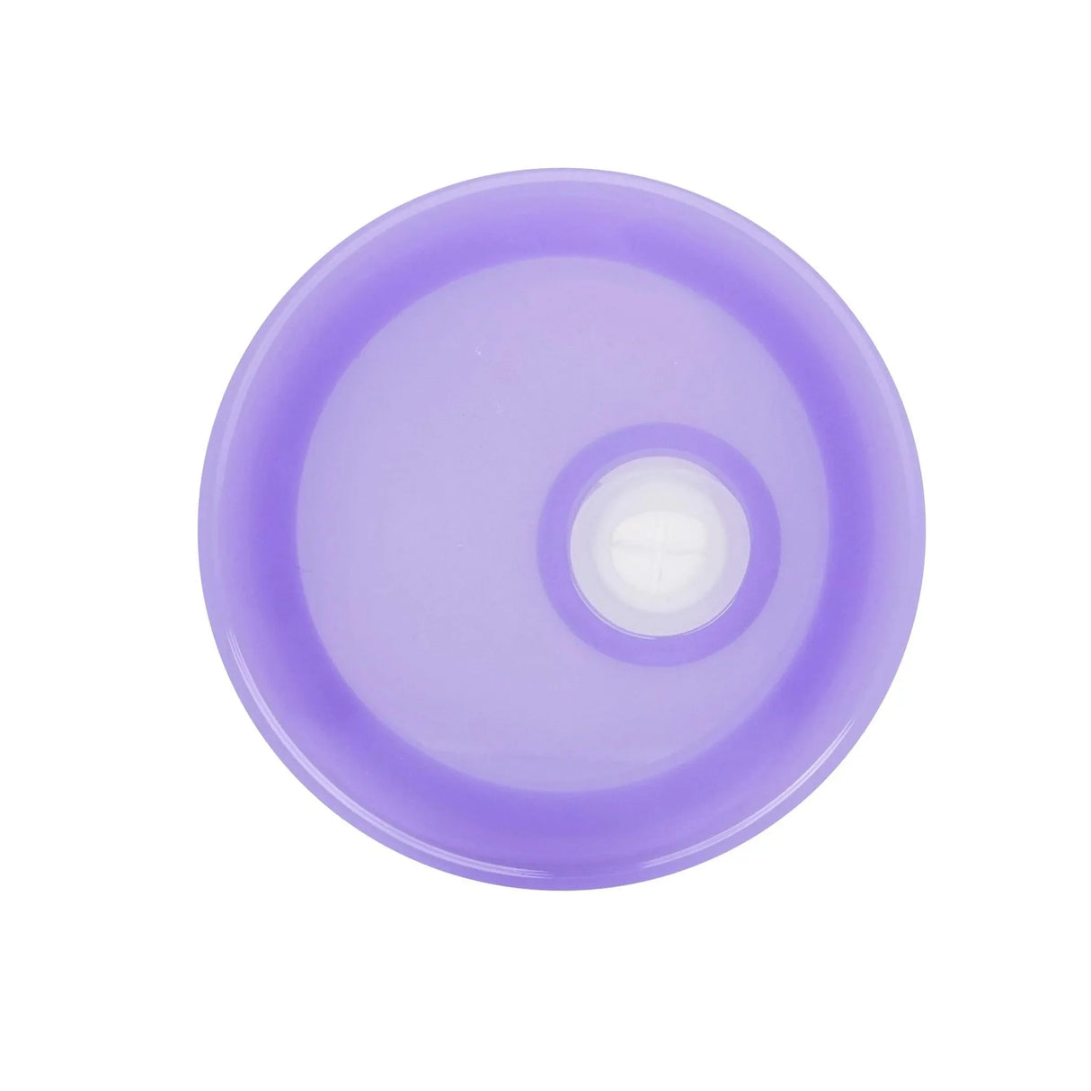 16 oz Glass Can Single Wall - Shimmer Purple