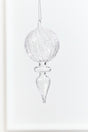 7.5" - 8" Finial Glass Ornament