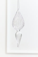 7.5" - 8" Finial Glass Ornament