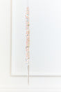11.5" Iridescent Glass Icicle Ornament