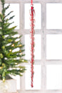 16.5" Glass Icicle Ornament