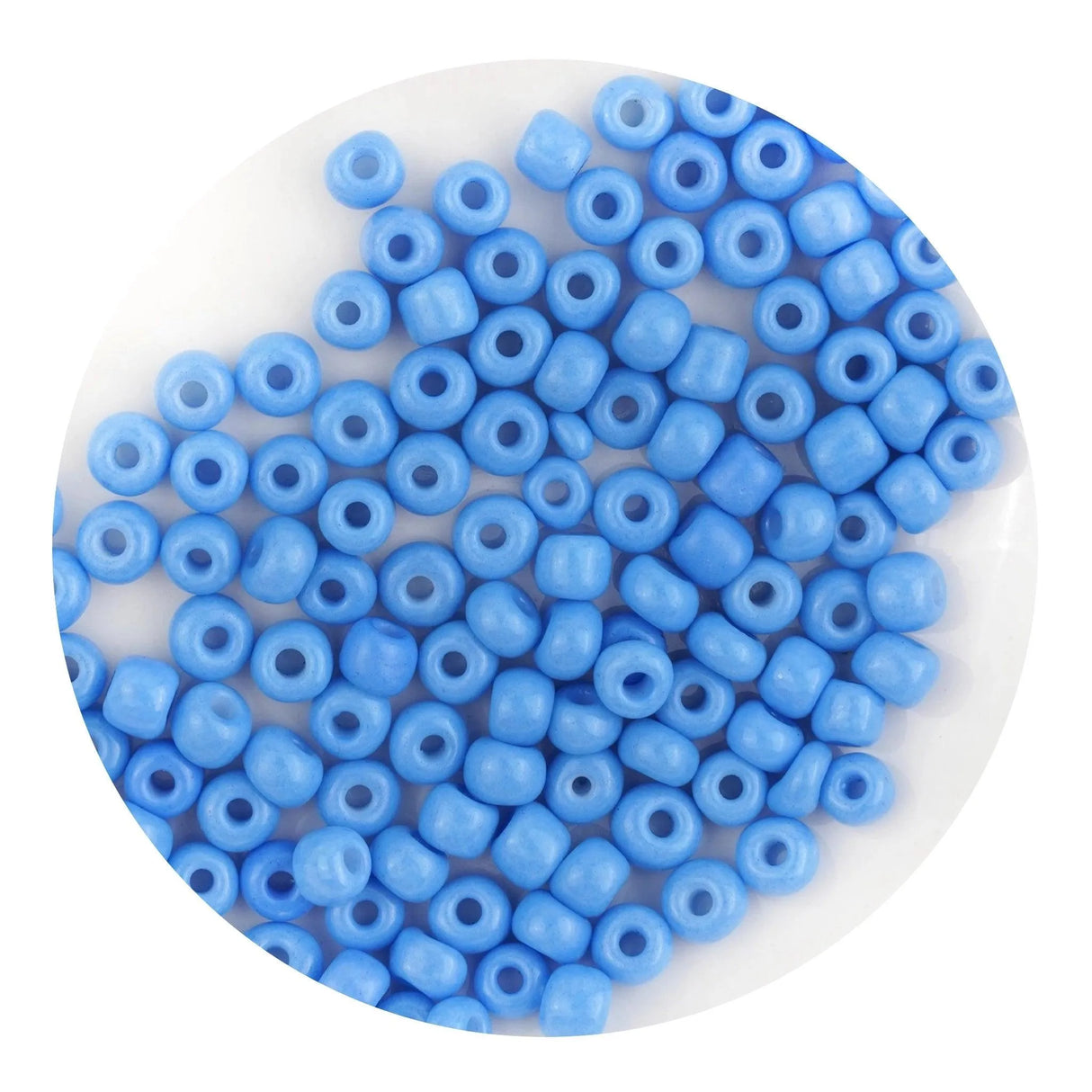 Glass Seed String Beads - Blue (500 Beads - 2mm)