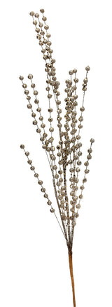 33 Inch Champagne Glitter Ball Spray