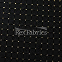 Glitter Diamond Mesh Nylon Spandex Fabric - Gold Black, Silver Black, Glitter Finish, 58-60" Width (1 Yard)