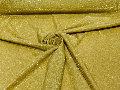 Glitter Metallic Lame Knitted Fabric - Moon Shadow Shimmer Glitter, 57/58" Width (1 Yard)