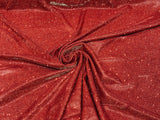 Glitter Metallic Lame Knitted Fabric - Moon Shadow Shimmer Glitter, 57/58" Width (1 Yard)