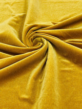 Glitter Stretch Velvet Fabric - 58" Width, Glitter Finish, 2-Way Stretch (1 Yard)
