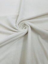 Glitter Stretch Velvet Fabric - 58" Width, Glitter Finish, 2-Way Stretch (1 Yard)