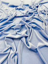 Glitter Stretch Velvet Polyester Spandex Fabric - Glitter, 58" Width (1 Yard)