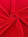 Glitter Stretch Velvet Fabric - 58" Width, Glitter Finish, 2-Way Stretch (1 Yard)